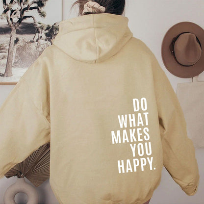 Hoodie Heureux - Douceur Quotidienne