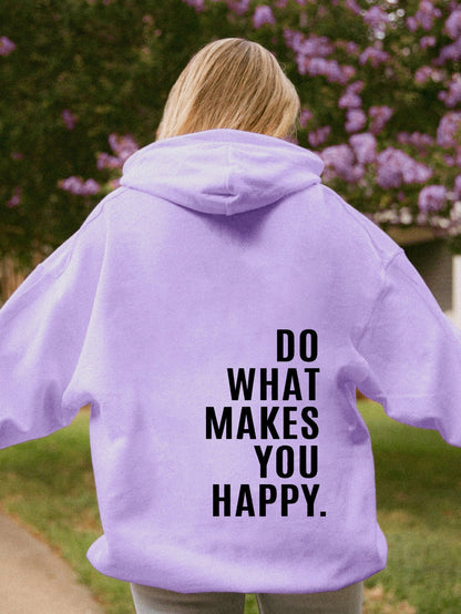 Hoodie Heureux - Douceur Quotidienne