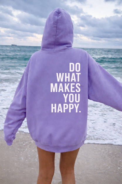 Hoodie Heureux - Douceur Quotidienne
