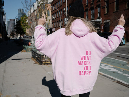 Hoodie Heureux - Douceur Quotidienne