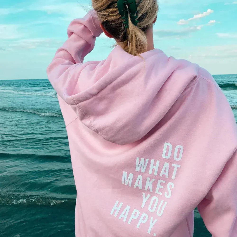 Hoodie Heureux - Douceur Quotidienne