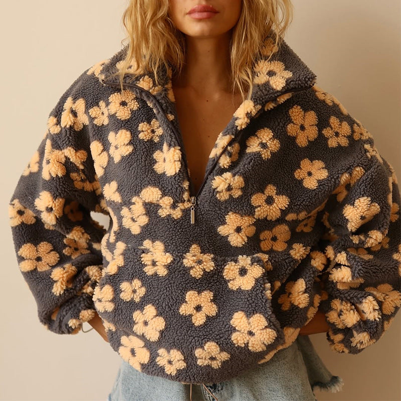 Daisy - Douillet Sweat à capuche en polaire