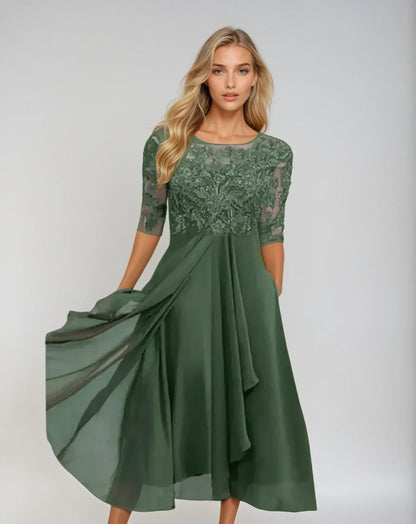 Margherita — Robe de cocktail en dentelle élégante