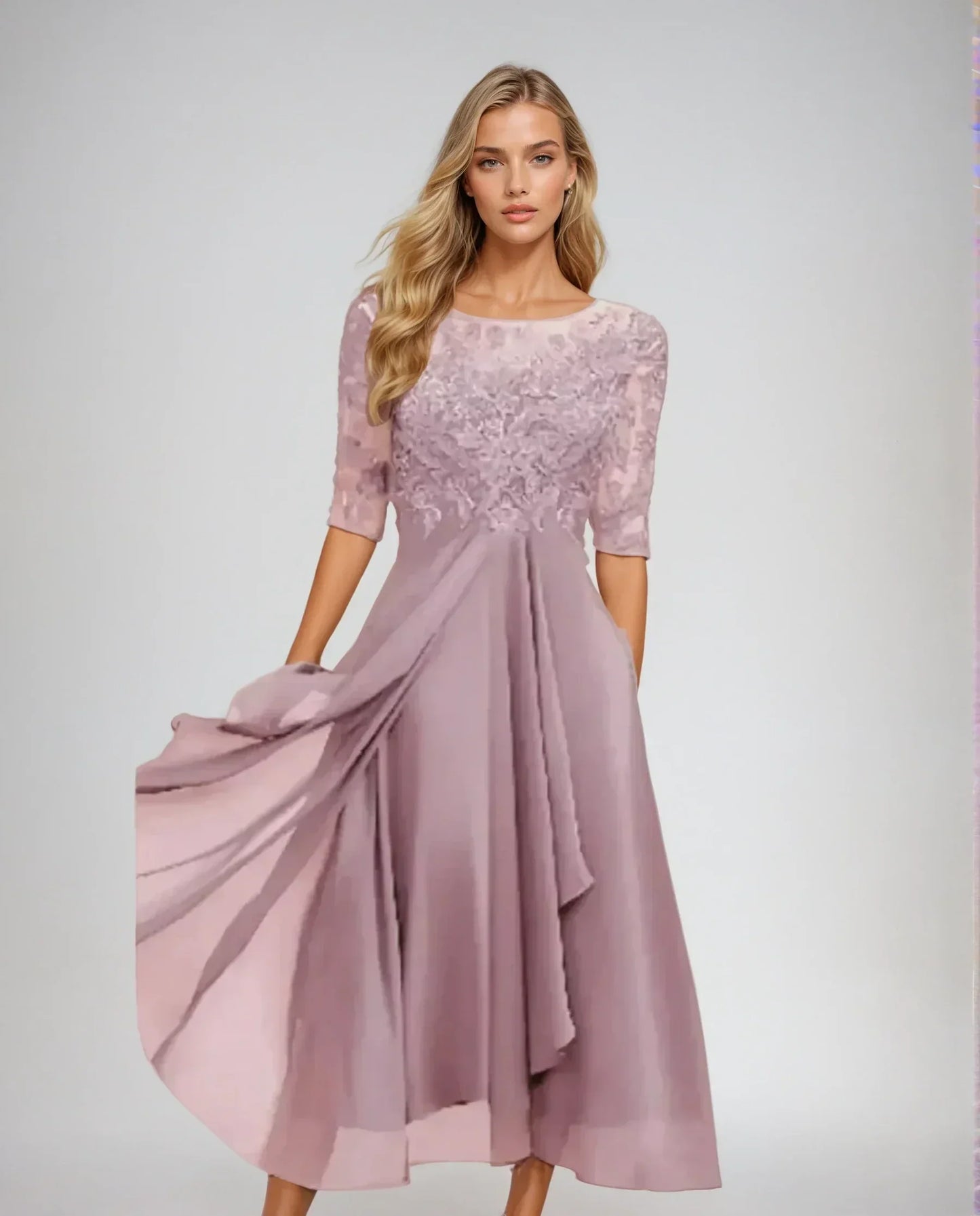 Margherita — Robe de cocktail en dentelle élégante