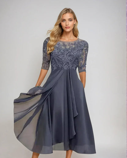 Margherita — Robe de cocktail en dentelle élégante