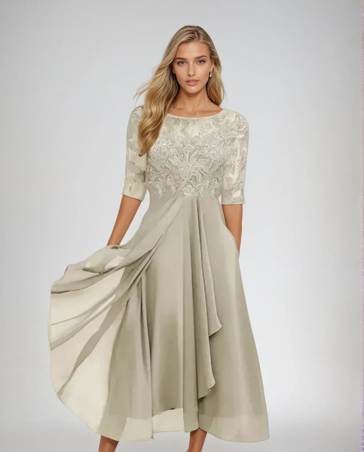 Margherita — Robe de cocktail en dentelle élégante