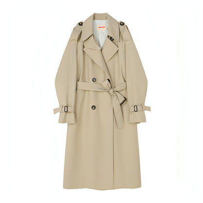 Trench-coat britannique mi-long