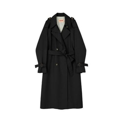 Trench-coat britannique mi-long