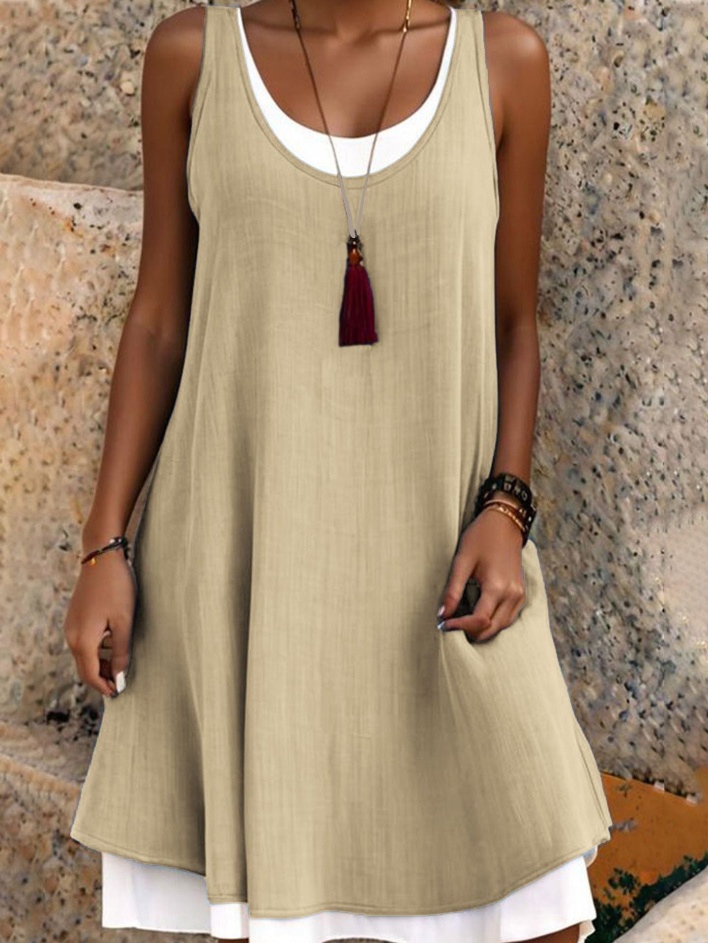 Vesnaya — Robe d'été sans bretelles