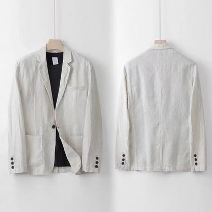Lucas - Élégant Costume en Lin Premium