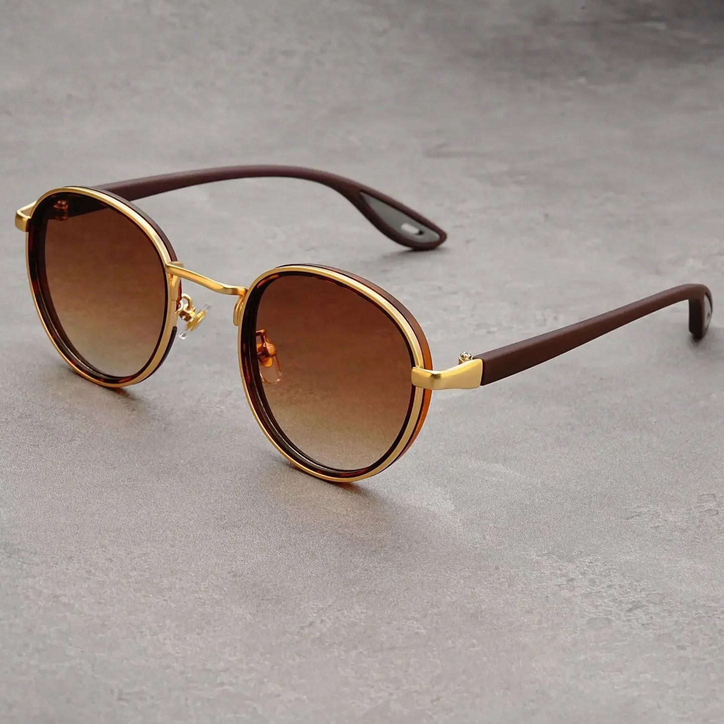 Carson Rift — Lunettes de soleil rondes vintage