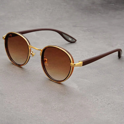 Carson Rift — Lunettes de soleil rondes vintage