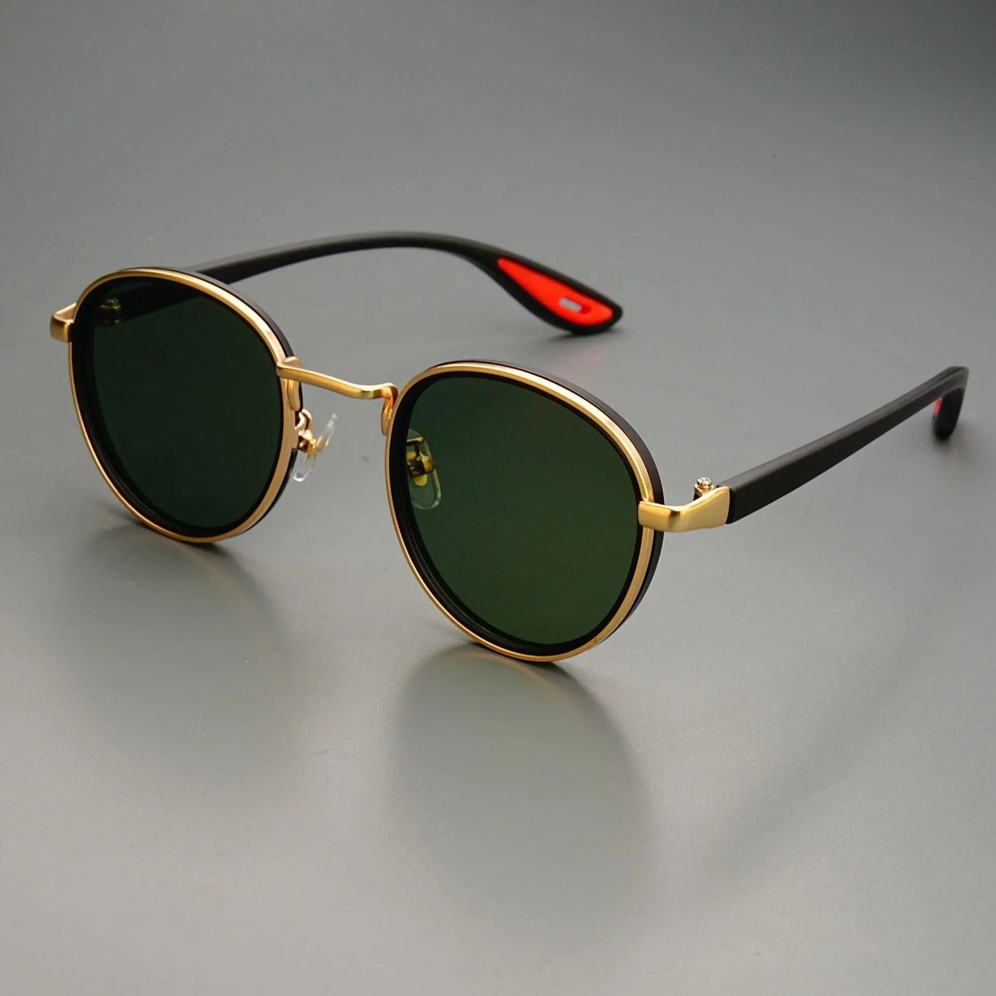 Carson Rift — Lunettes de soleil rondes vintage