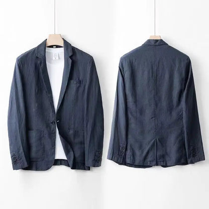Lucas - Élégant Costume en Lin Premium