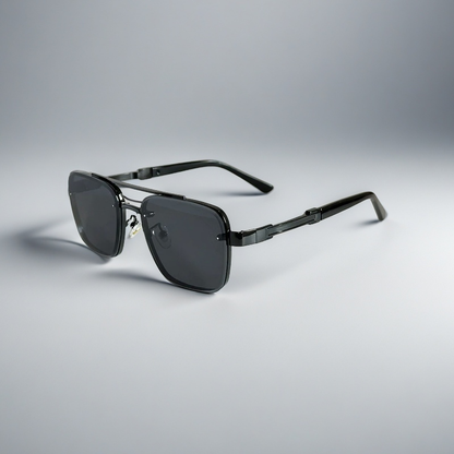 Lunettes Aviateur Skyline Verge — Monture Carrée en Ton