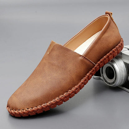 Santorin - Élégant Mocassins en cuir