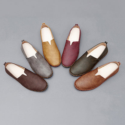 Santorin - Élégant Mocassins en cuir