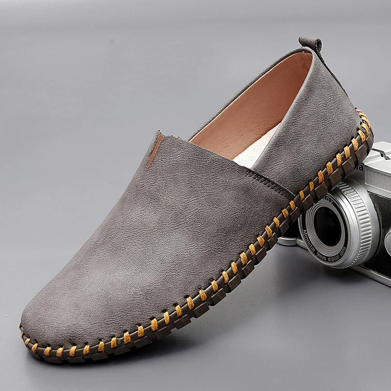 Santorin - Élégant Mocassins en cuir