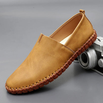 Santorin - Élégant Mocassins en cuir