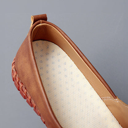 Santorin - Élégant Mocassins en cuir