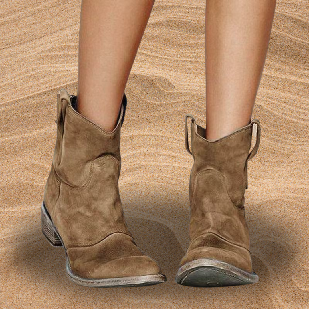 Carlotta — Bottines en Suède pour Femmes