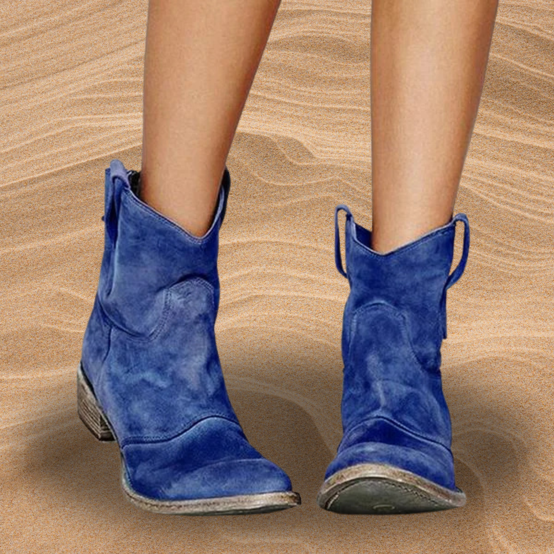Carlotta — Bottines en Suède pour Femmes