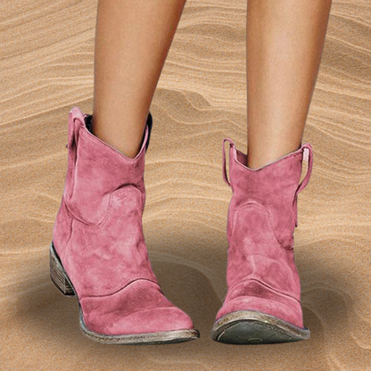 Carlotta — Bottines en Suède pour Femmes