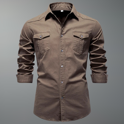 Chemise en Coton Harrington Field