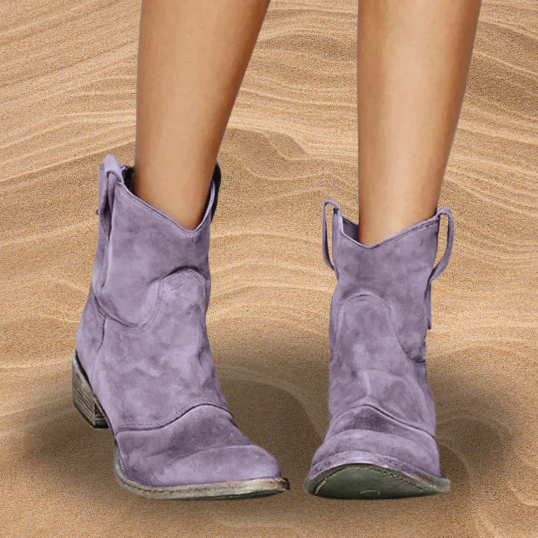 Carlotta — Bottines en Suède pour Femmes