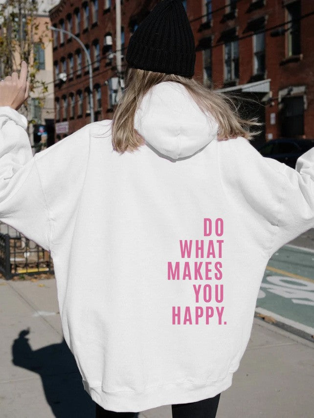 Hoodie Heureux - Douceur Quotidienne