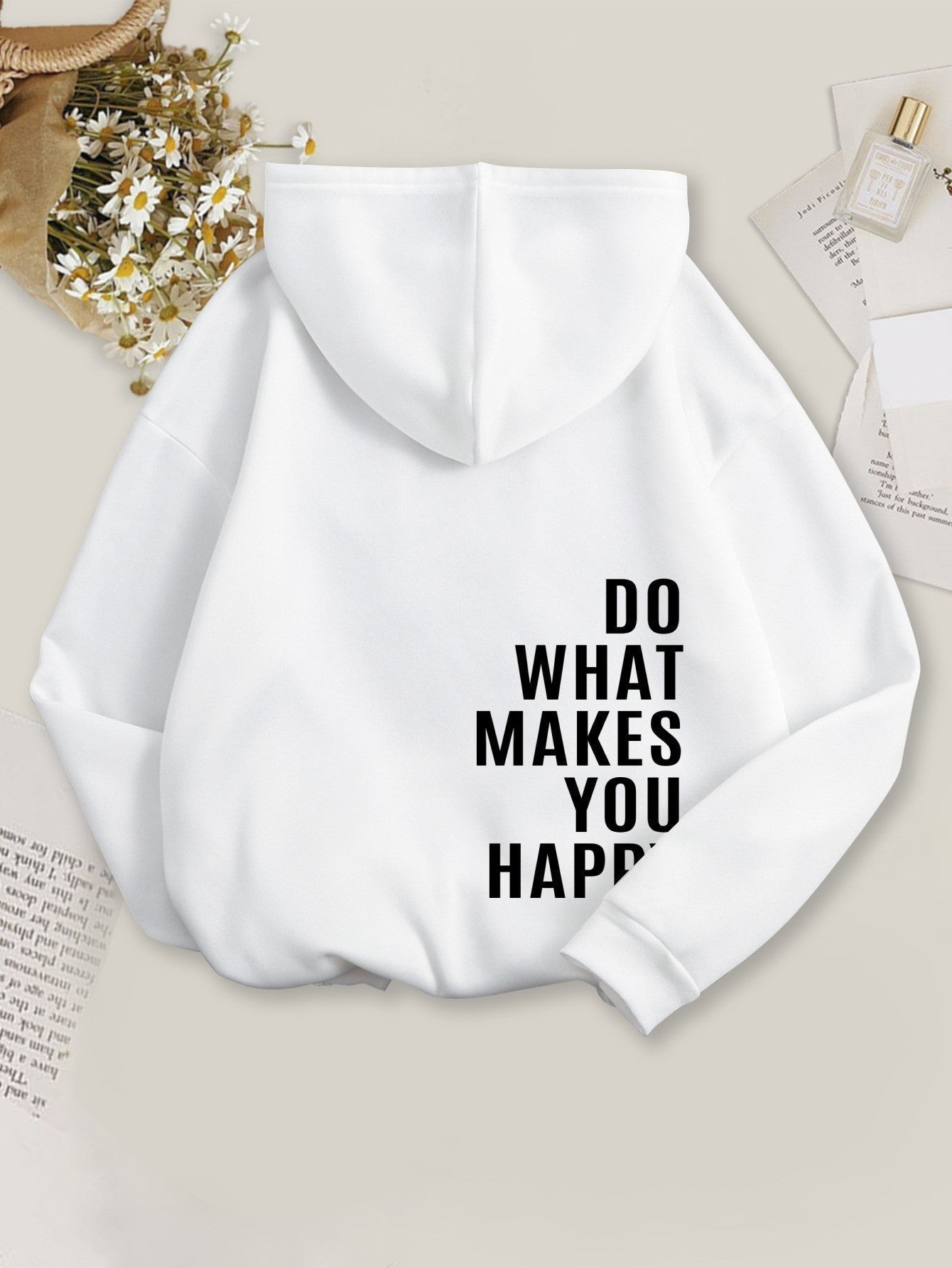 Hoodie Heureux - Douceur Quotidienne