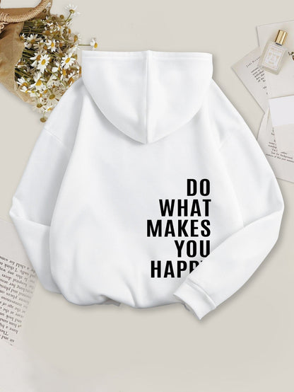 Hoodie Heureux - Douceur Quotidienne
