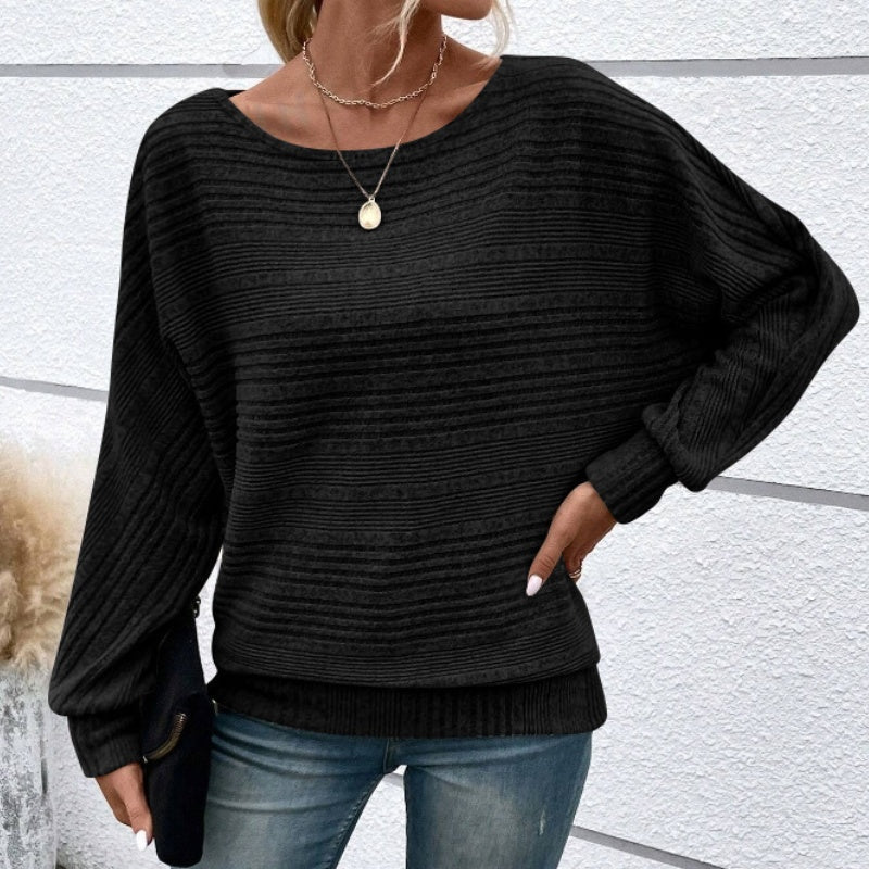 Cassalyn — Pull en Tricot à Manches Chauve-Souris