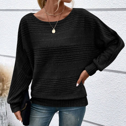Cassalyn — Pull en Tricot à Manches Chauve-Souris