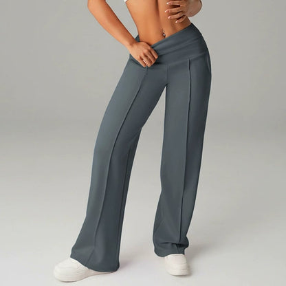 Dostawa - Confortables Pantalons droits unis pour femmes