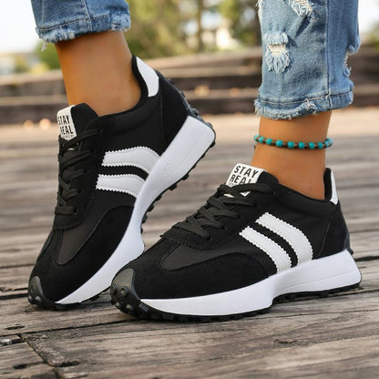 AZZY - Confortables Baskets Basses Décontractées pour Femmes
