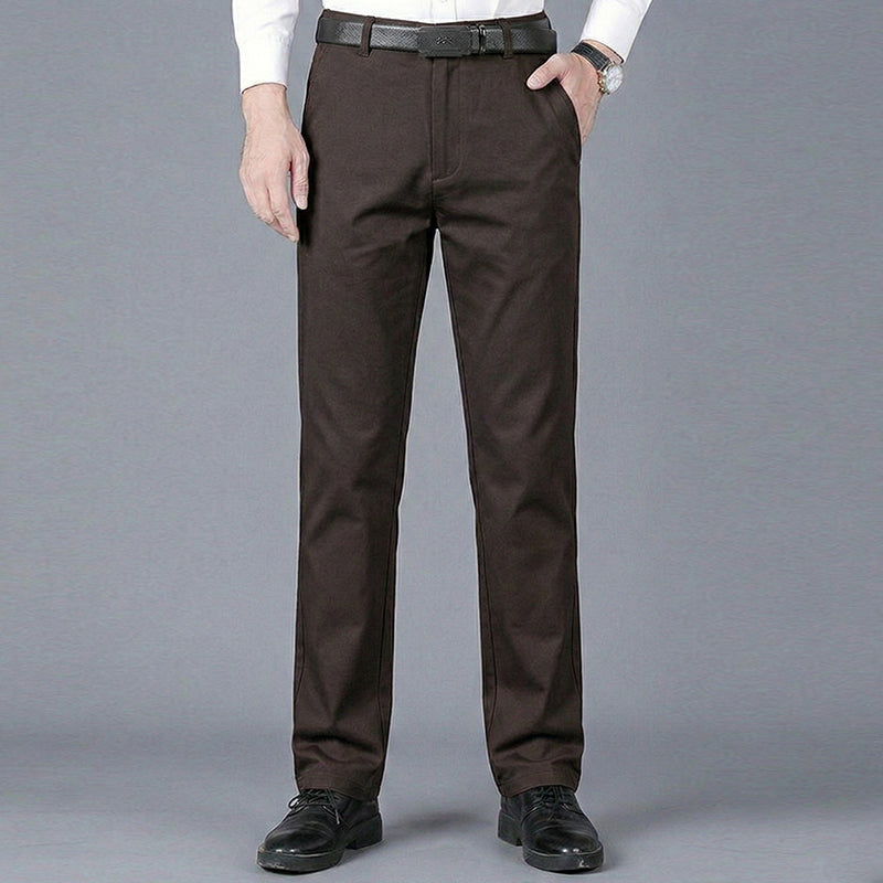 Halvard — Pantalon décontracté classique à haute élasticité