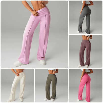 Dostawa - Confortables Pantalons droits unis pour femmes