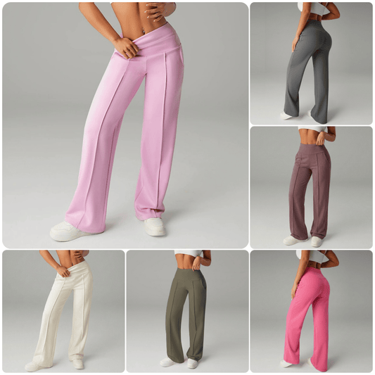 Dostawa - Confortables Pantalons droits unis pour femmes