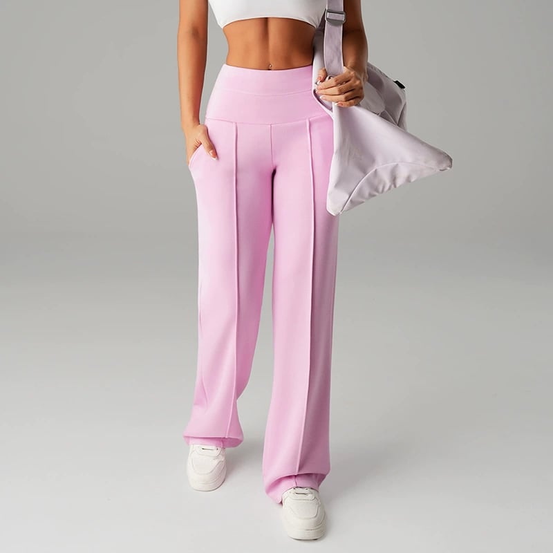 Dostawa - Confortables Pantalons droits unis pour femmes