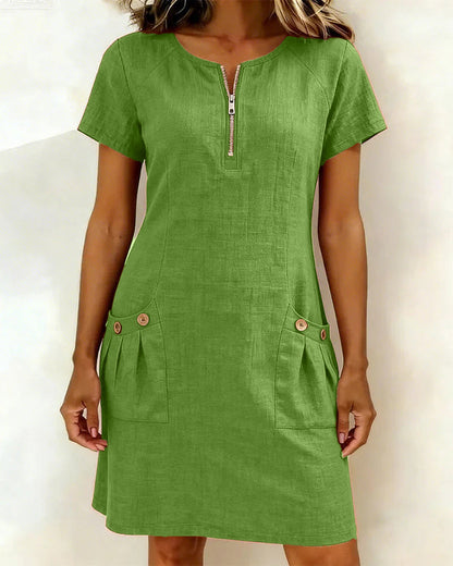 Marbelle — Robe d'été en coton