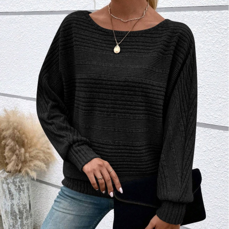 Cassalyn — Pull en Tricot à Manches Chauve-Souris