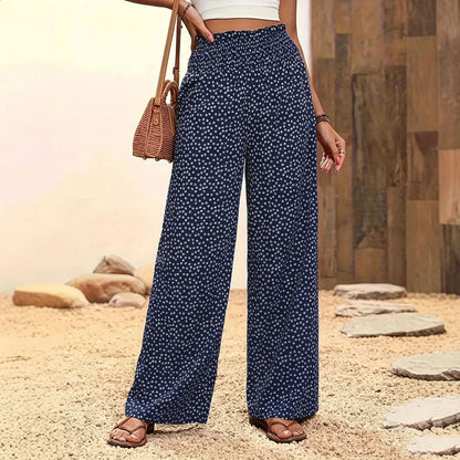 Karen — Pantalon Stretch Large, Coupe Détendue