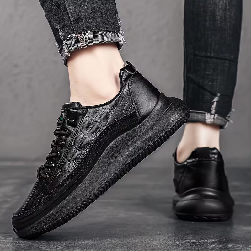 Baskets en Cuir Premium - Confort Inégalé