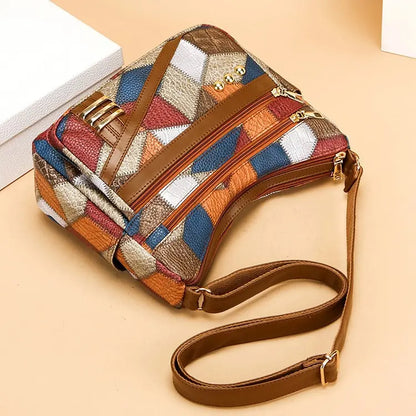 Verabelle — Sac à bandoulière en PU cuir souple tonal