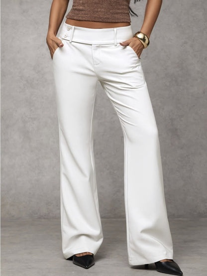 Duna — Pantalon Relaxed Taille Haute