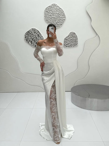 Chantilly — Robe de Soirée en Dentelle