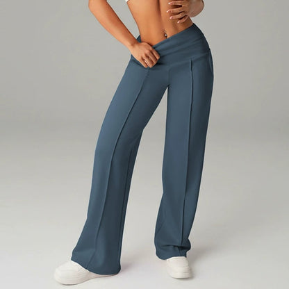 Dostawa - Confortables Pantalons droits unis pour femmes