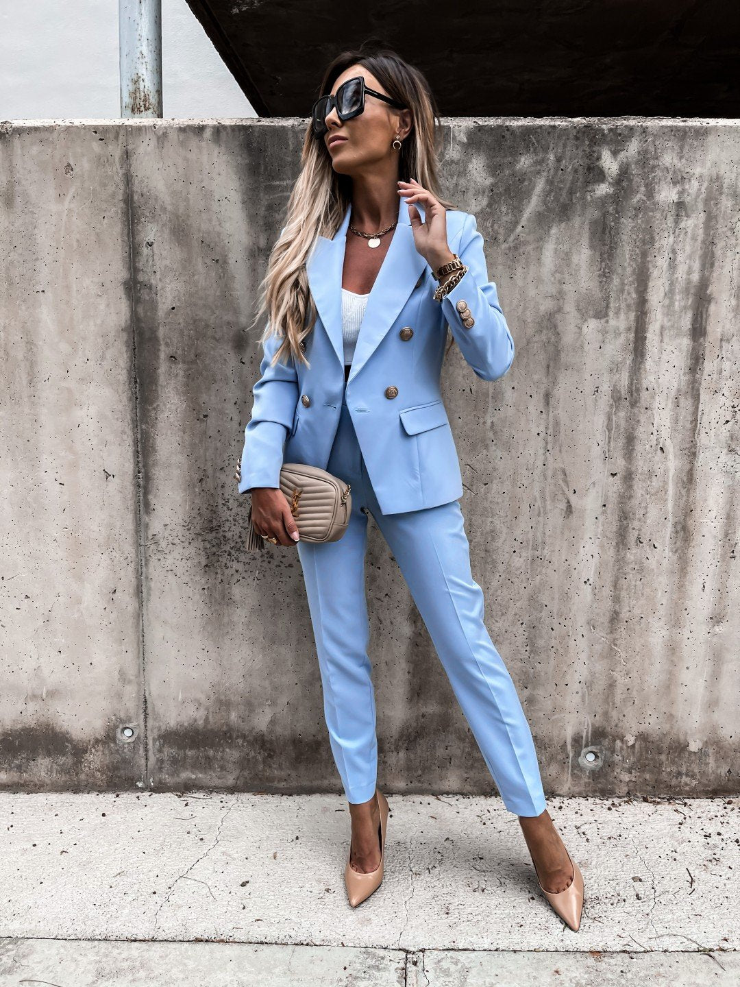 Antonia — Blazer & Pantalon Deux-Pièces