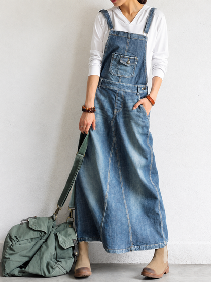 Denivé — Robe en Denim Vintage